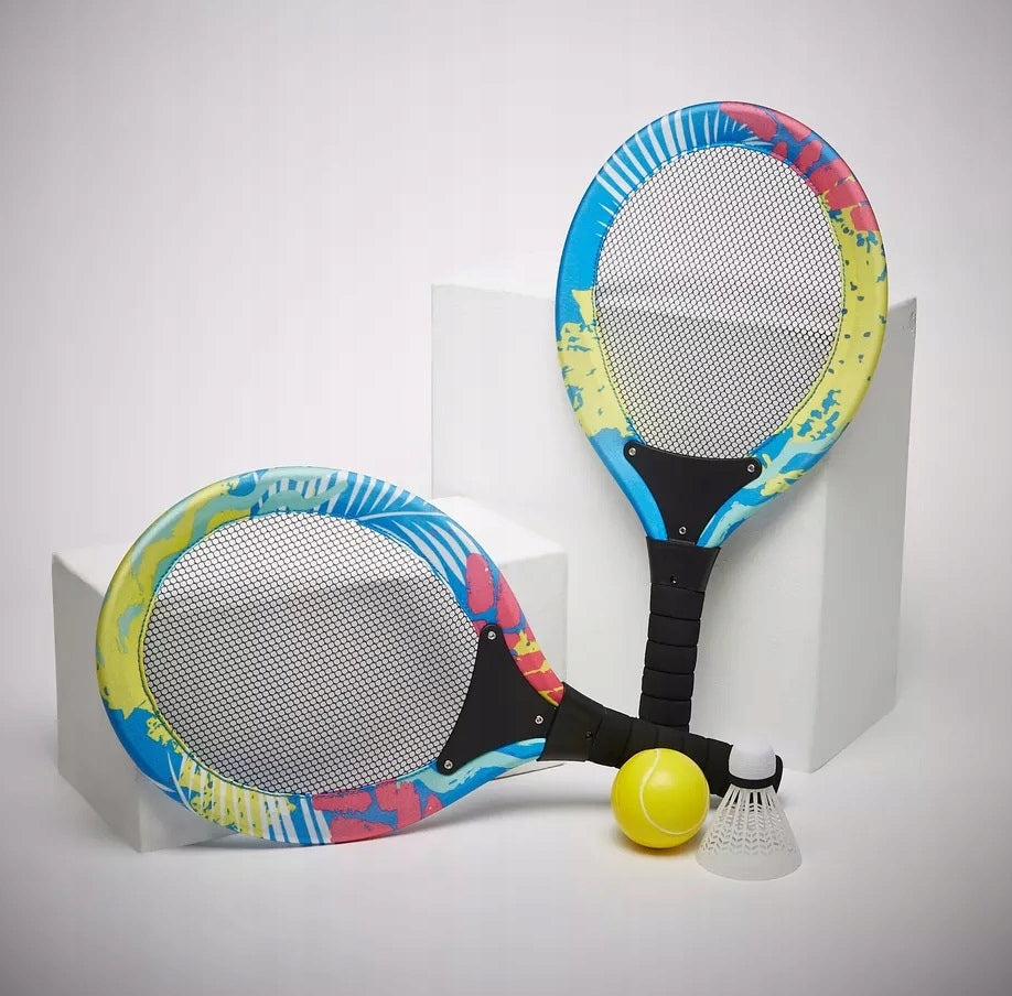 LIGHTWEIGHT RACKETS BADMINTON PADDLES SHUTTLECOCK BADMINTON BALL 44CM Brand no brand