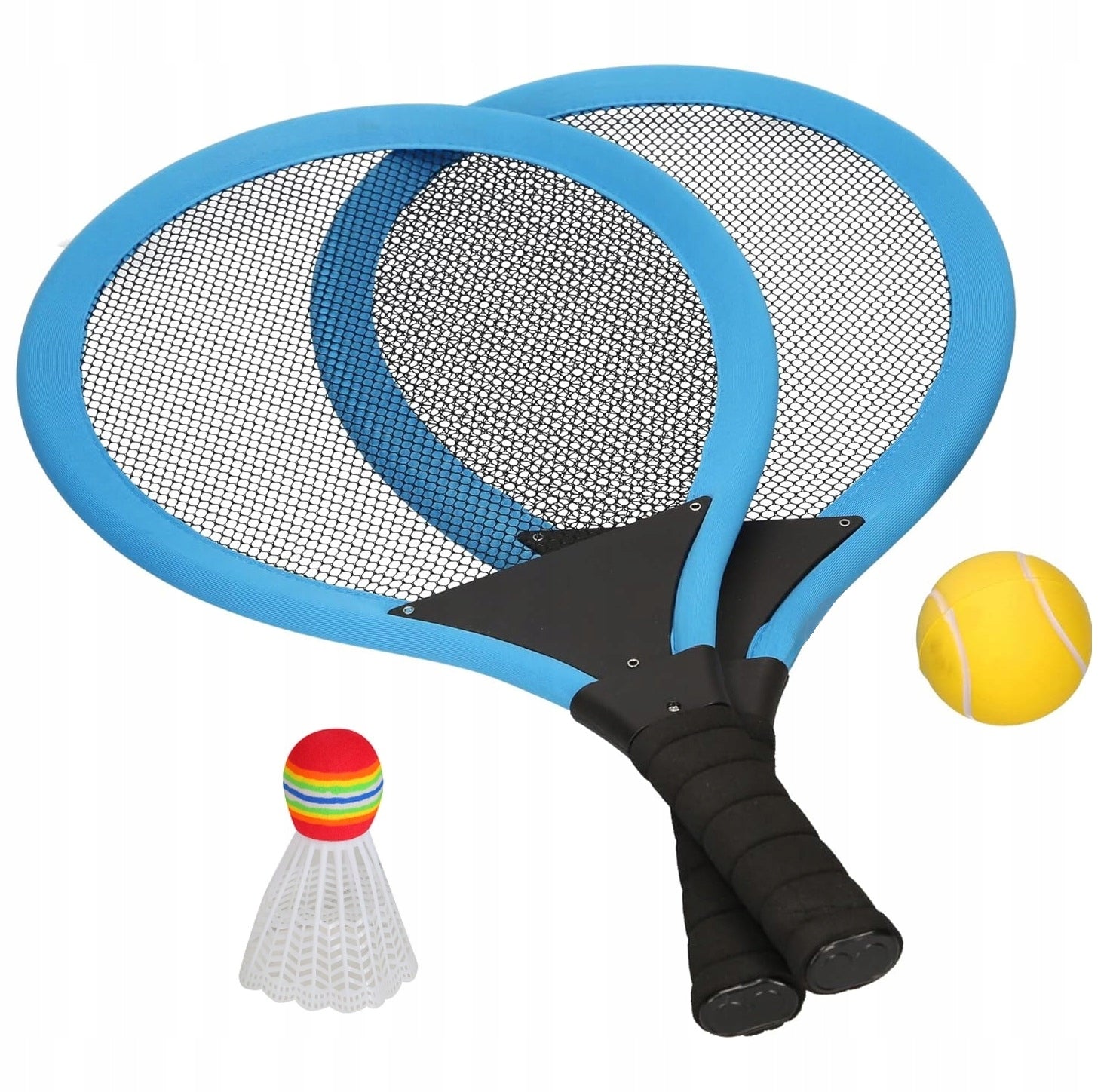 LIGHTWEIGHT RACKETS BADMINTON PADDLES SHUTTLECOCK BADMINTON BALL 44CM
