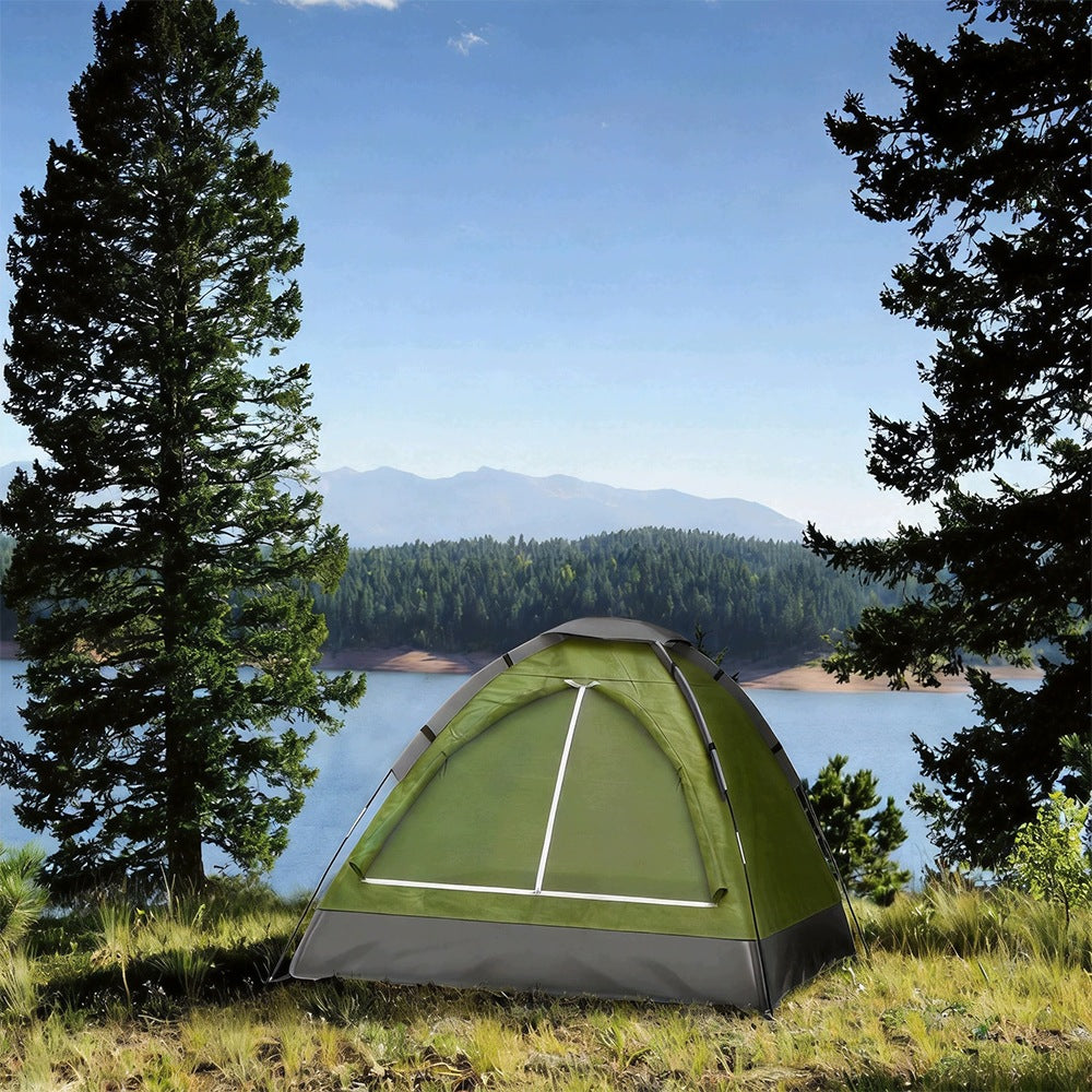 LIGHTWEIGHT SMALL TWO-PERSON CAMPING TENT FOR CAMPING AND HIKING Manufacturer code JCMZP10ZASAA