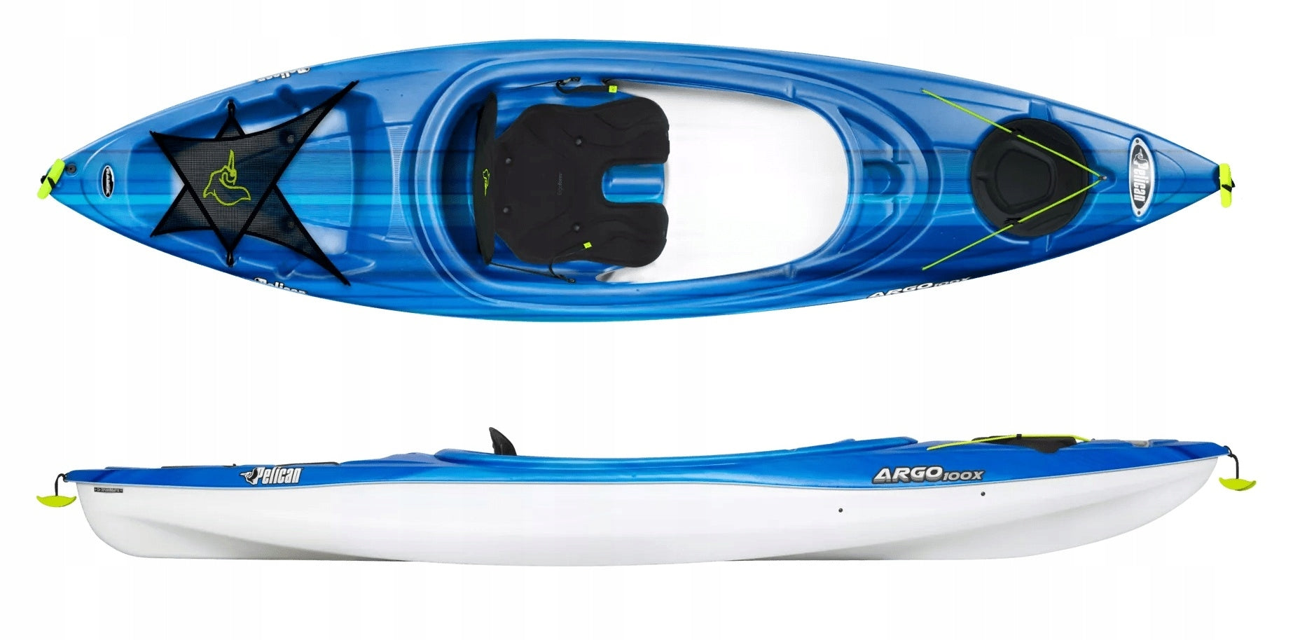 LIGHTWEIGHT STABLE HIKING SINGLE CANOE ARGO 100X PELICAN CANADA 16kg