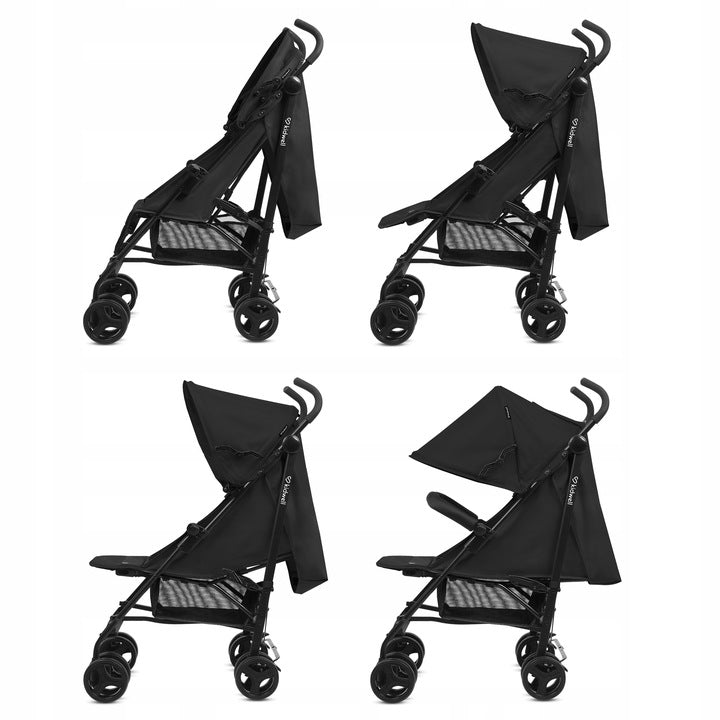 LIGHTWEIGHT STROLLER UMBRELLA KIDWELL QUGAR BLACK Brand Kidwell