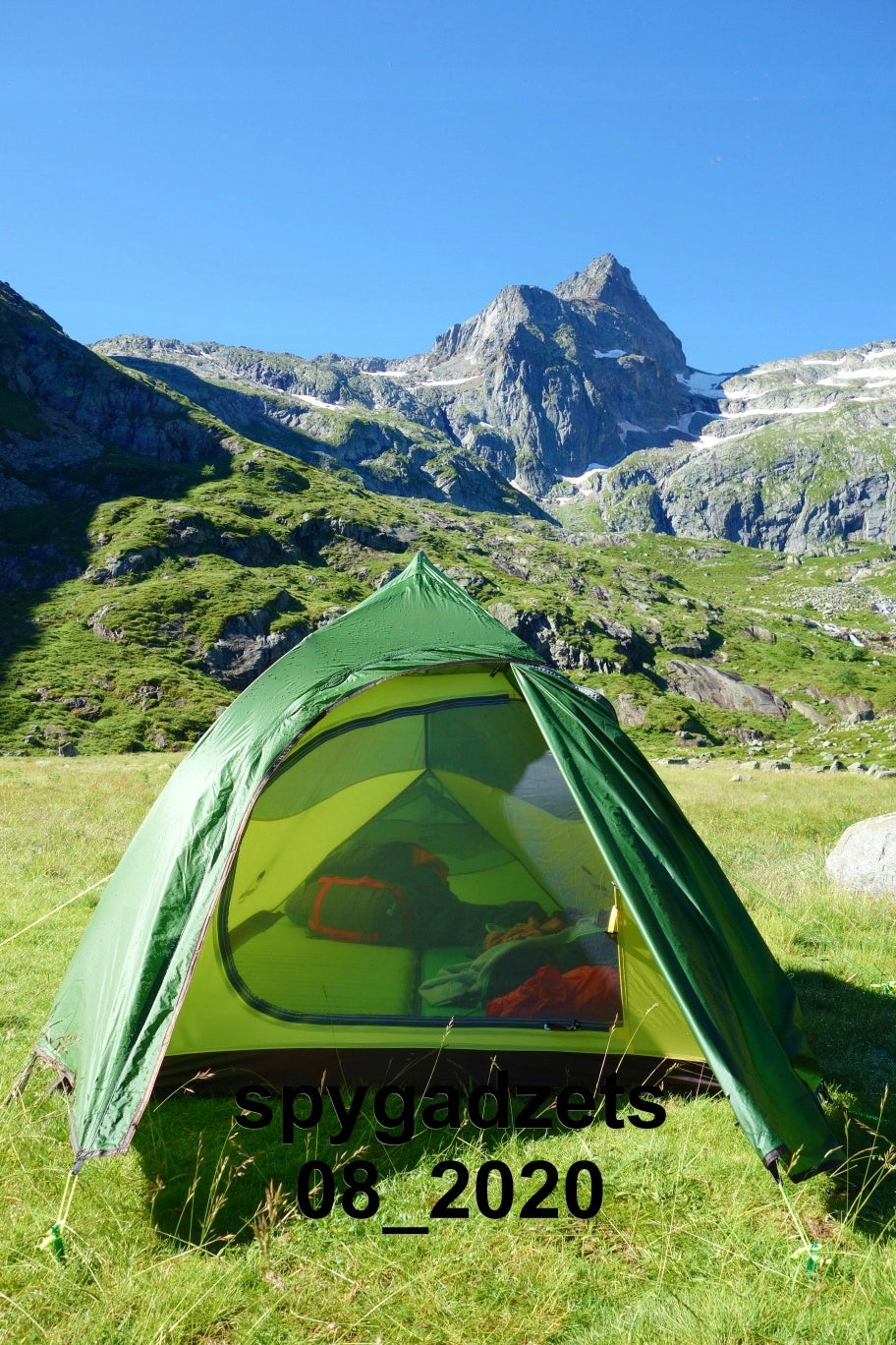 LIGHTWEIGHT TENT CLOUD UP 2 20D UPDATED NATUREHIKE ccv Type double layer (with flysheet)