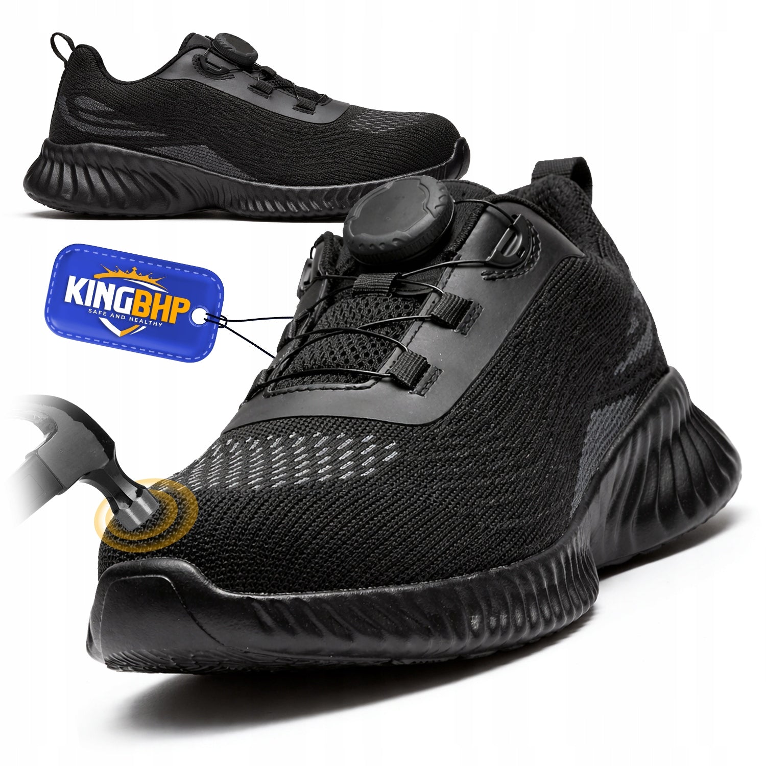 LIGHTWEIGHT Work Shoes PROTECTIVE SHOES BOA SPINON SB EVA BREATHABLE TOE CAP