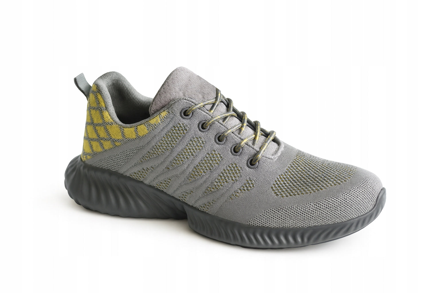 LIGHTWEIGHT Work Shoes SAFETY SHOES SB TOE CAP Steel BREATHABLE HEALTH AND SAFETY Manufacturer code FBR GRAY SB KING BHP