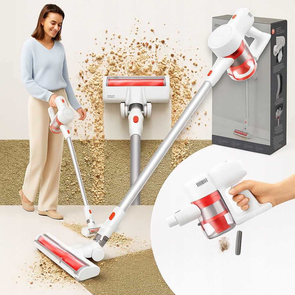 LIGHTWEIGHT XIAOMI G20 LITE BAGLESS HOUSEHOLD VACUUM CLEANER HANDY COMPACT WHITE Packaging status original