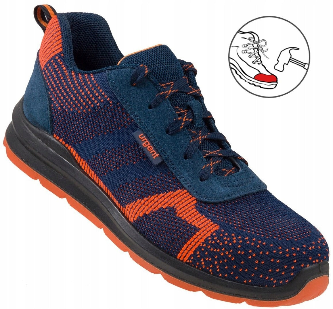 LIGHTWEIGHT work shoes SPORT SHOES 232 S1 with health and safety toe cap URGENT r. 43 Packaging status original