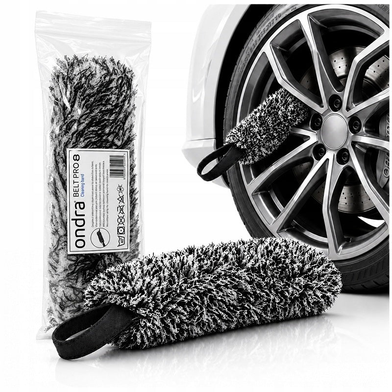 LIKE BRUSH MICROFIBER WASH BELT CLEANING DOOR HANDLE MIRROR RIMS