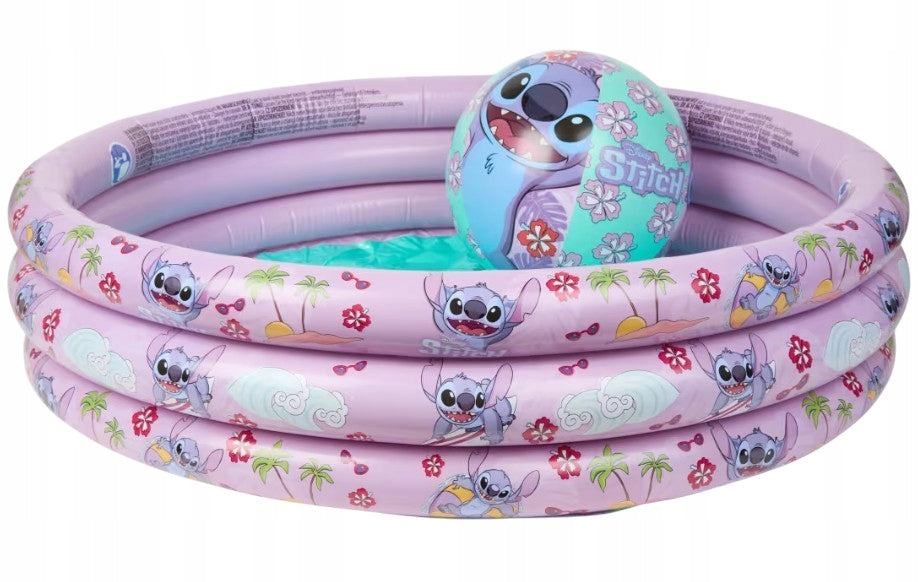 LILO & STITCH INFLATABLE POOL 22X97CM + BALL