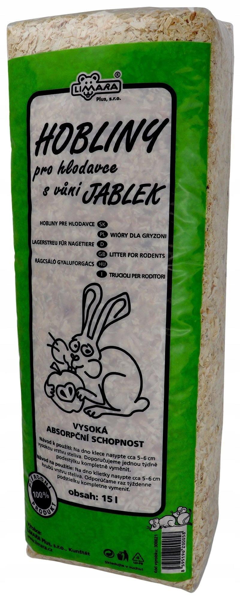 LIMARA Hobliny s jablkovou vůní 15l/600g