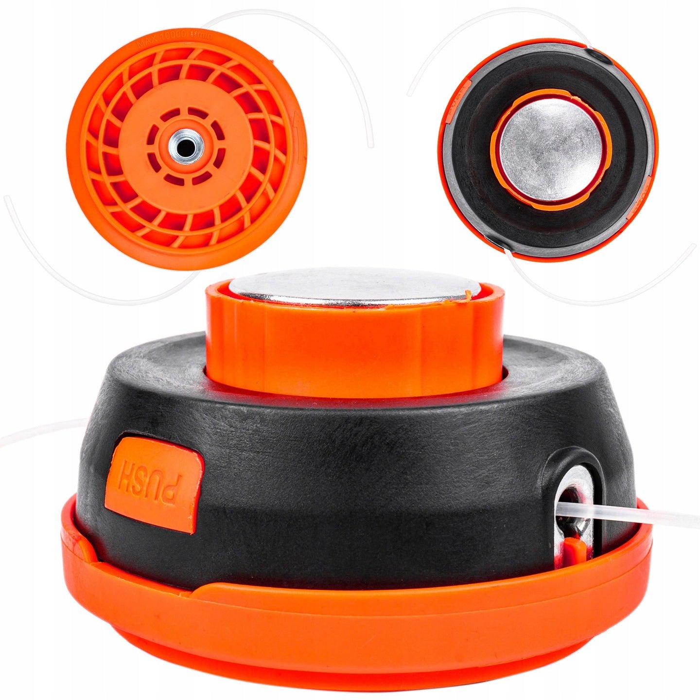 LINE HEAD FOR COMBUSTION SCYTHE TRIMMER M10 AUTOMATIC Product weight with unit packaging 0.5 kg