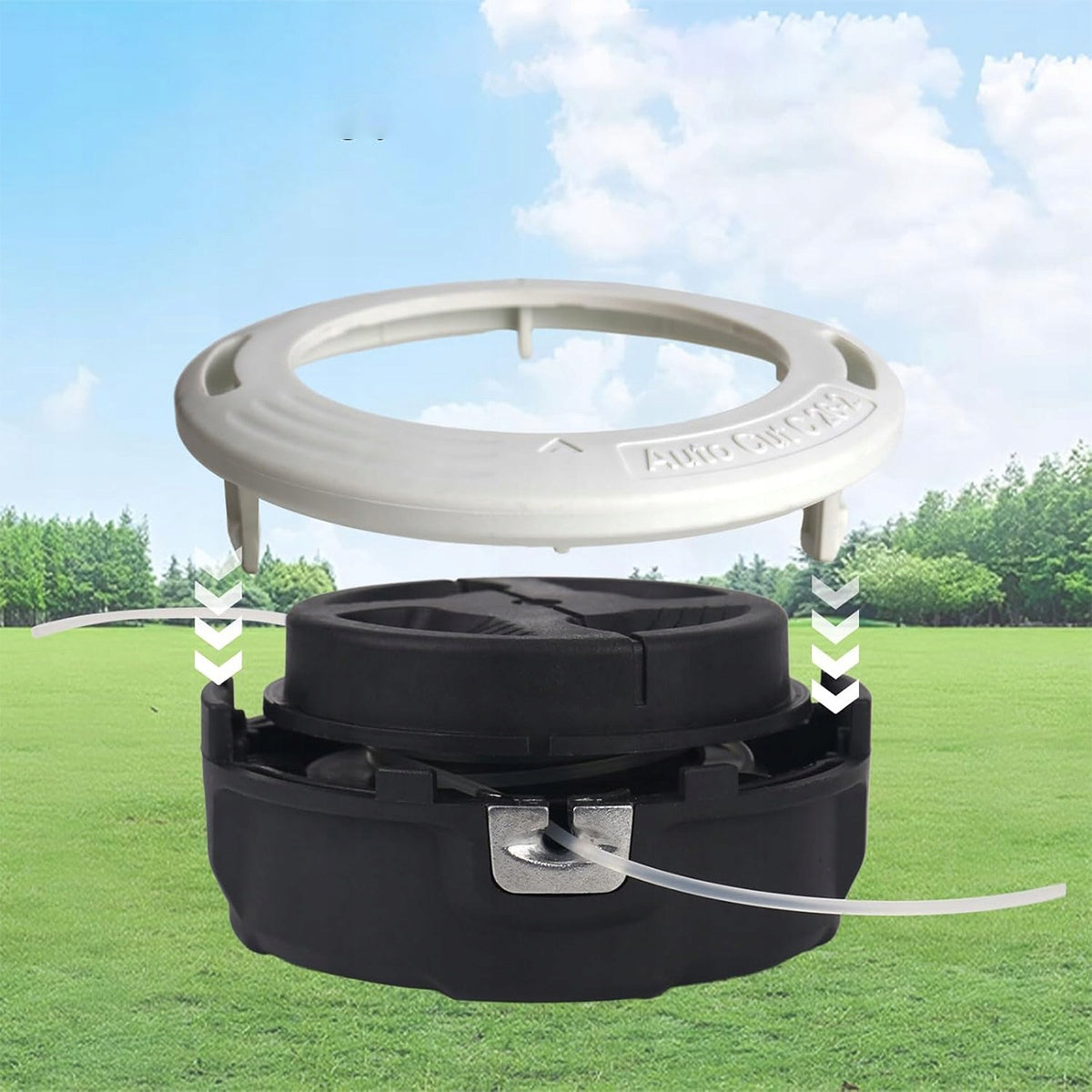LINE HEAD FOR STIHL SCYTHE FS55 FS56 FS89 FS120 FS130 AUTOCUT 26-2 Packaging status original