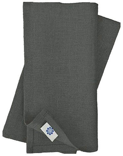 LINEN NAPKINS HYGGE GREY FOR TABLE 100% LINEN 32X32 CM 4 PIECES FOR HOME