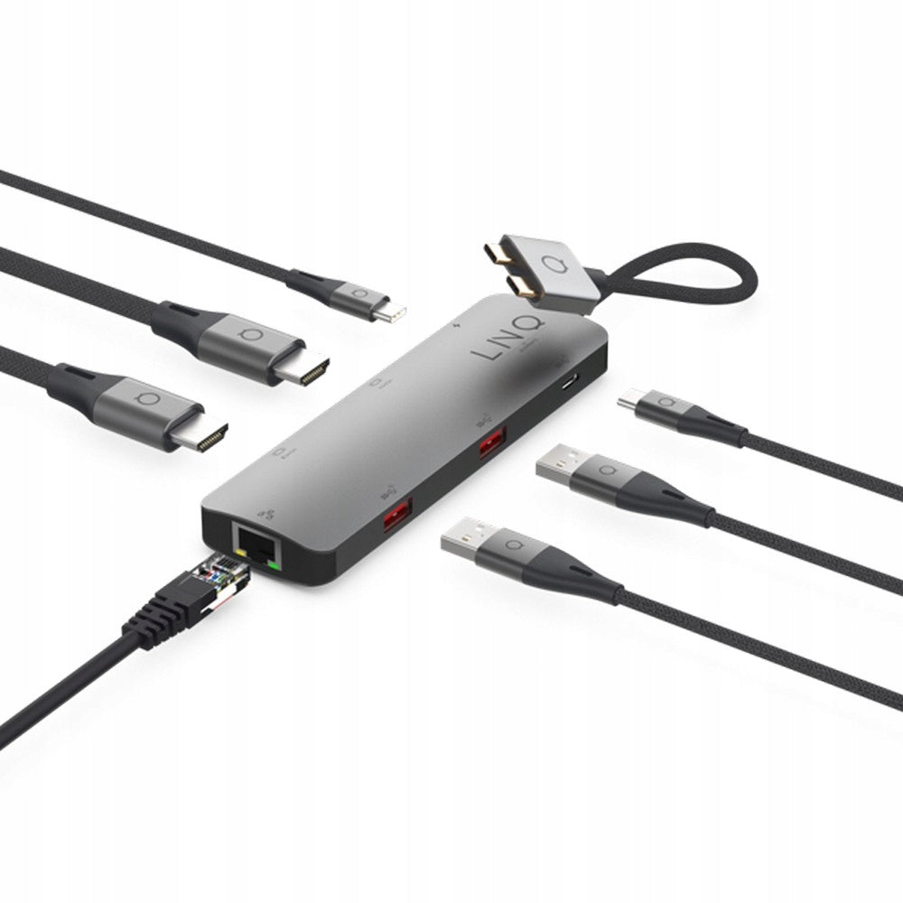 LINQ Adapter 7-in-2 D2 Pro MST USB-C Multiport Adapter Manufacturer code LQ48011