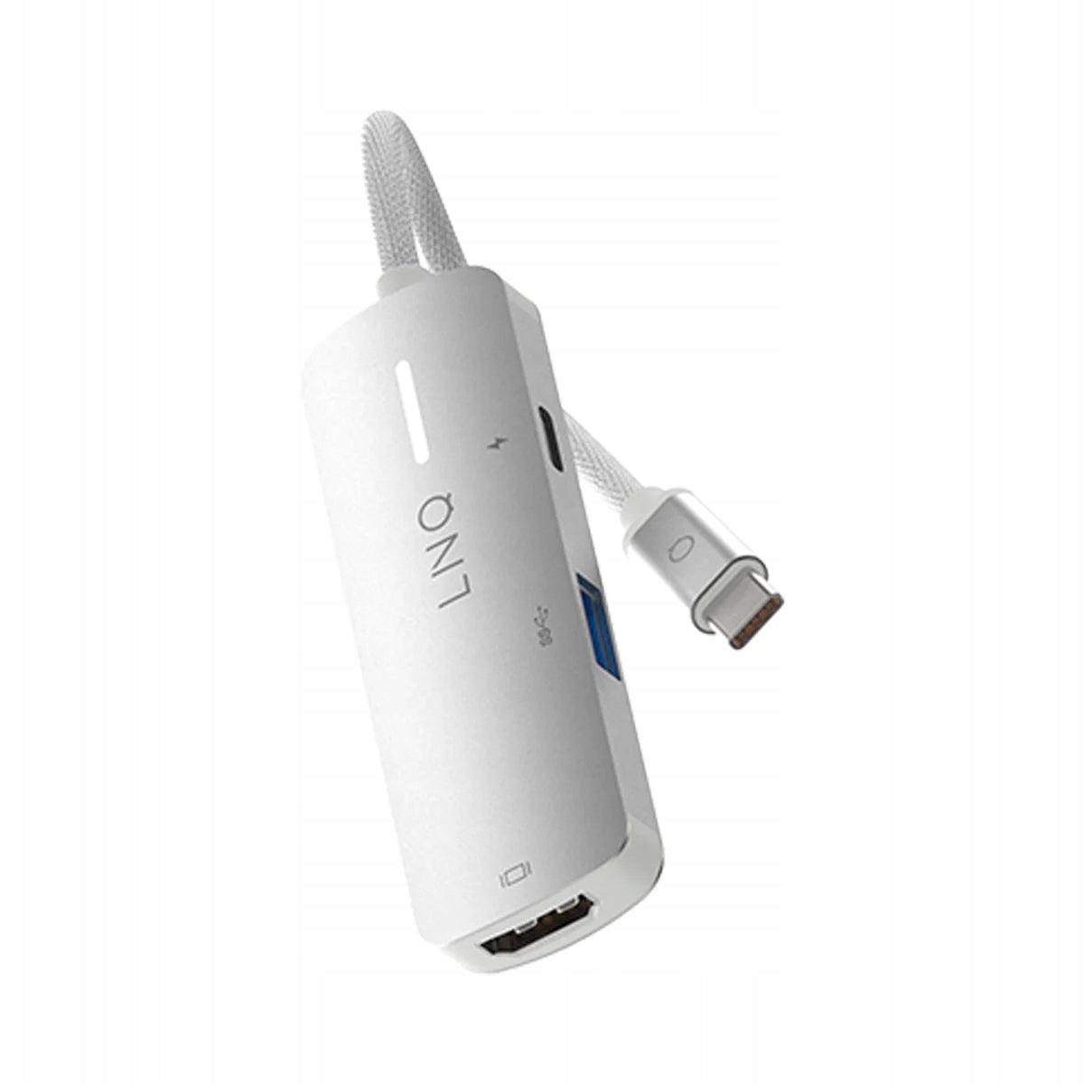 LINQ Hub 3in1 Pro USB-C Multiport - Silver