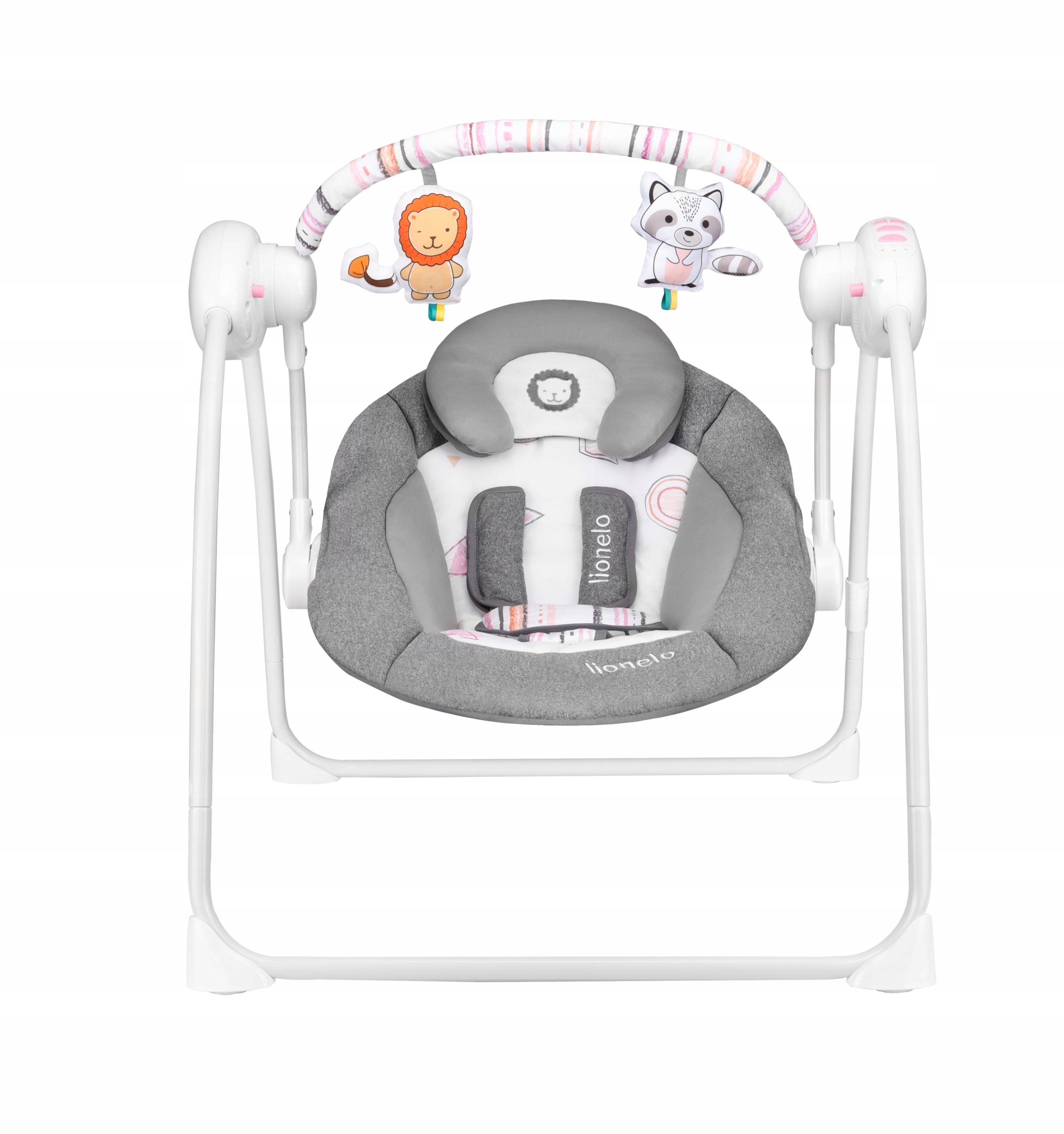 LIONELO RUBEN ROCKING CHAIR SWING WITH MELODIES + MOSQUITO NET Brand Lionelo