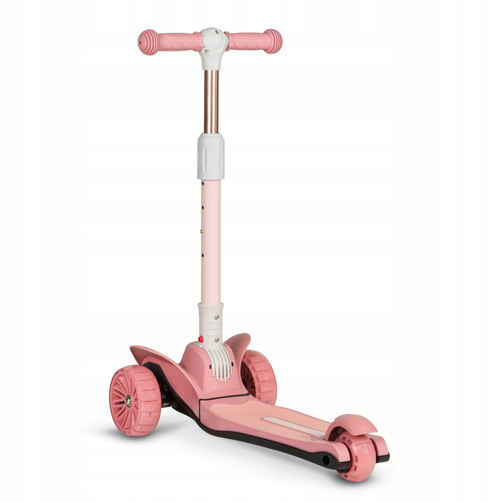 LIONELO TIMMY BALANCE SCOOTER TRICYCLE GLOWING PLATFORM LED PINK 50kg Brand Lionelo