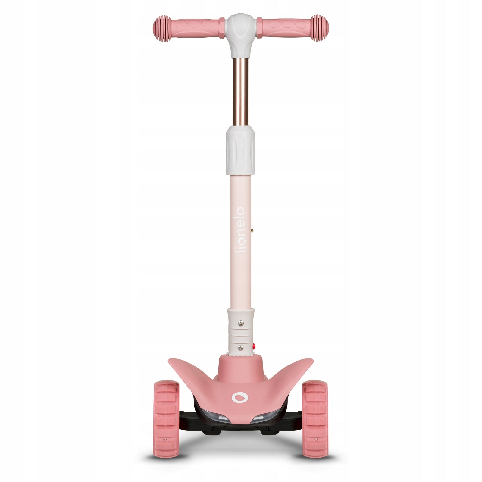 LIONELO TIMMY BALANCE SCOOTER TRICYCLE GLOWING PLATFORM LED PINK 50kg Kind tri-wheeled