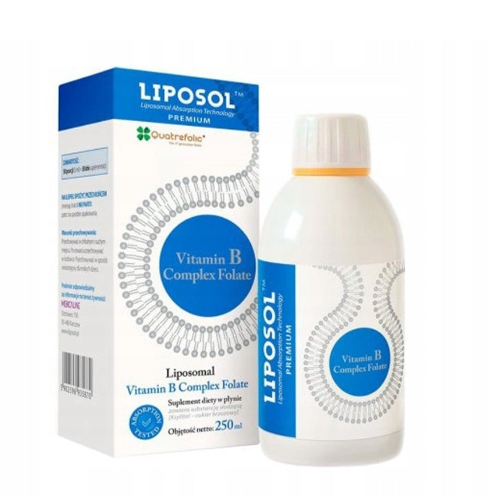 LIPOSOL LIPOSOMAL VITAMIN B COMPLEX 250 ml Manufacturer code 5902596935870