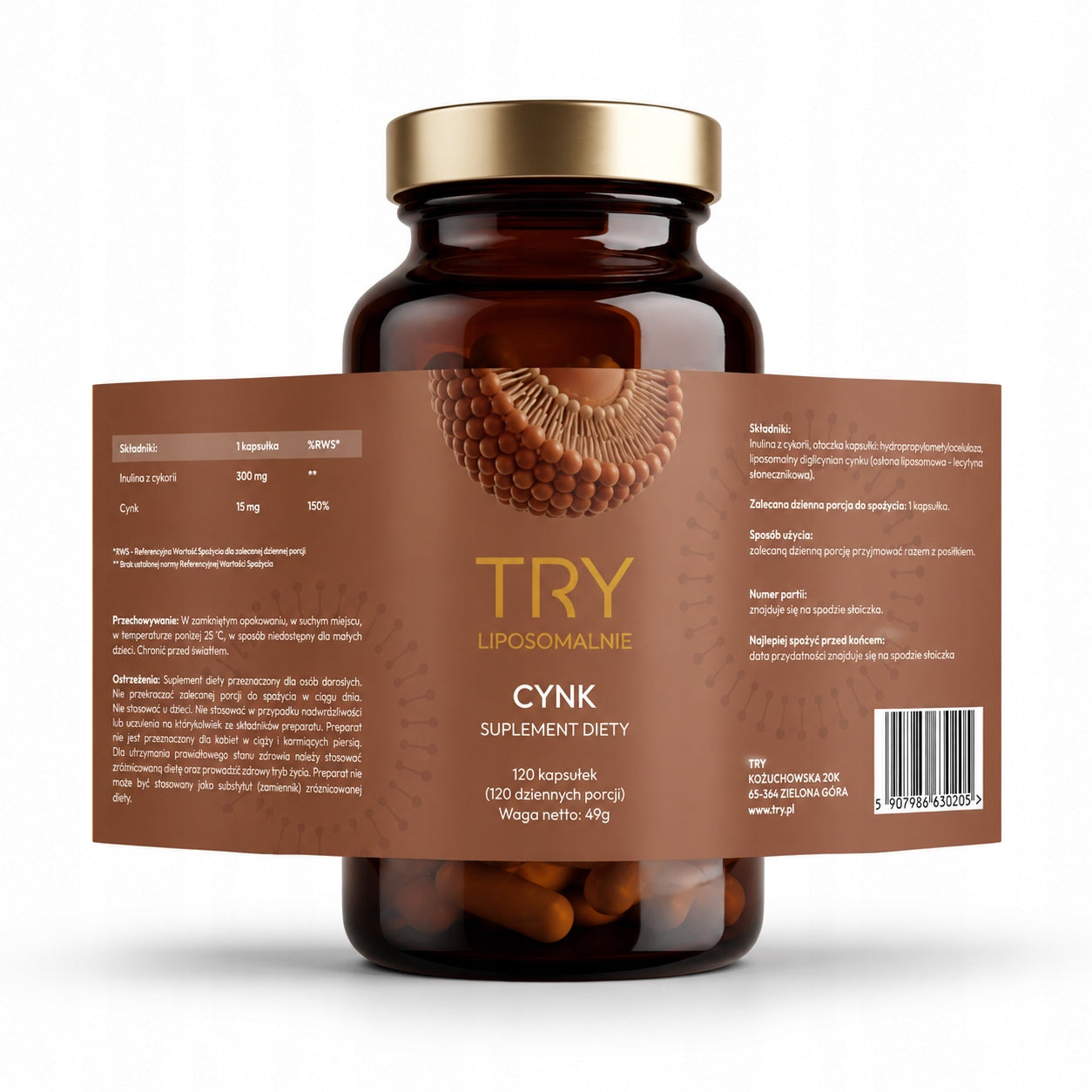 LIPOSOMAL ZINC 120 capsule Brand no brand
