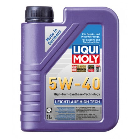 LIQUI MOLY LEICHTLAUF HIGH TECH 5W40 1L - ORIGINAL GERMAN