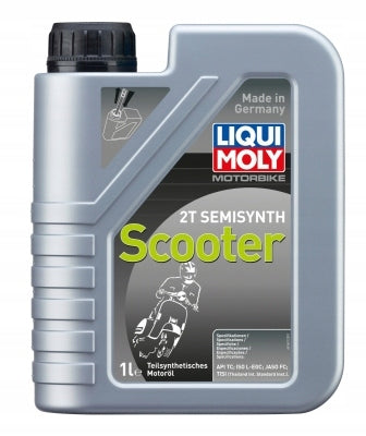 LIQUI MOLY MOTORBIKE OIL 2T SEMISYNTH SCOOTER STREET 1L