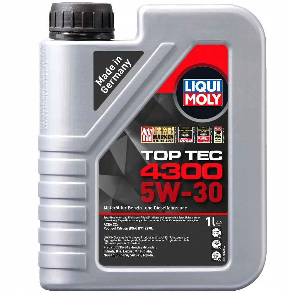 Liqui Moly 3740 Top TEC 4300 5W-30 Motoröl, 1 l 