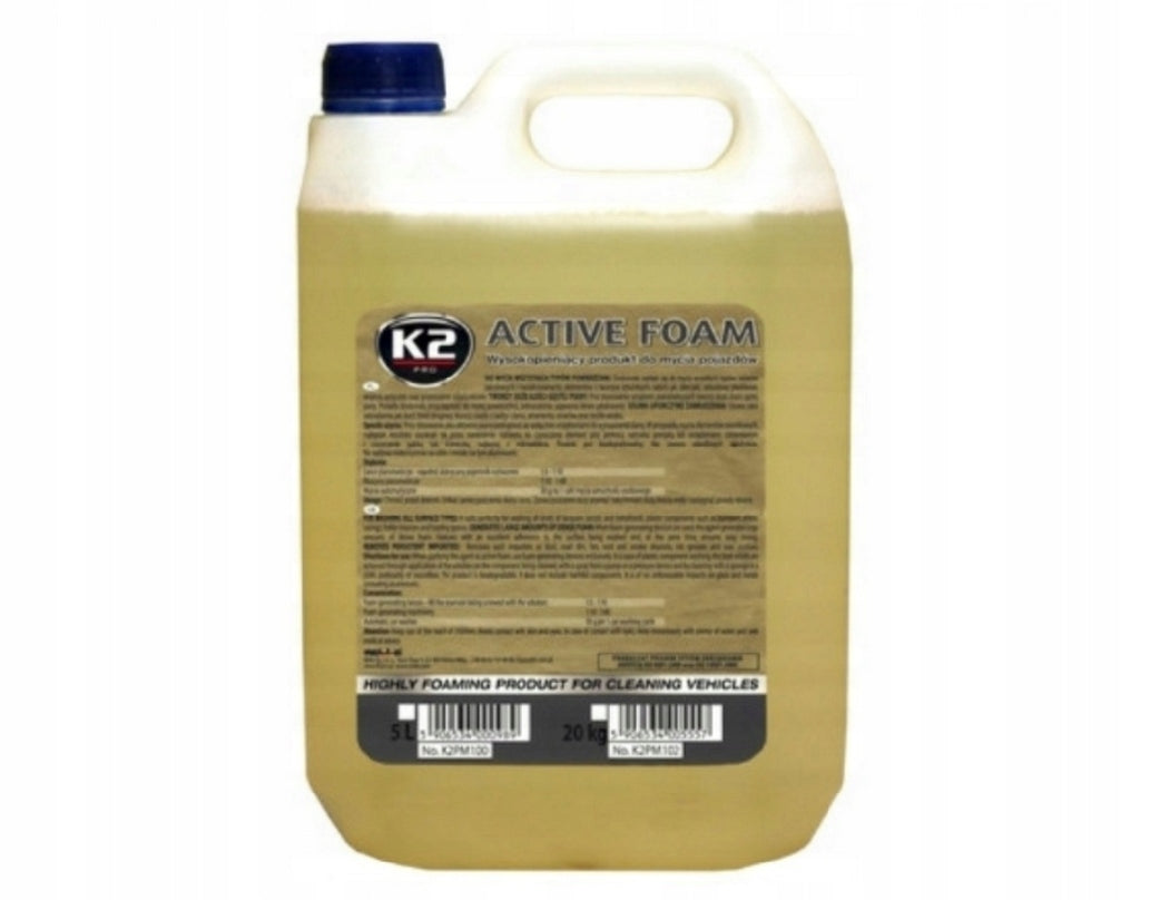 LIQUID ACTIVE FOAM FOR WASHING PASSENGER CARS K2 5l