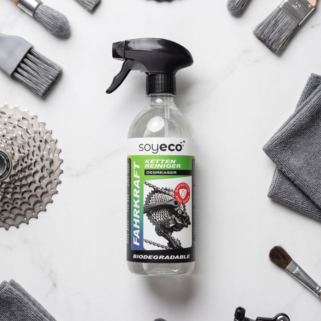 LIQUID DEGREASER FOR BICYCLE CHAIN DRIVE REMOVES GREASE OIL 500ML Packaging status original