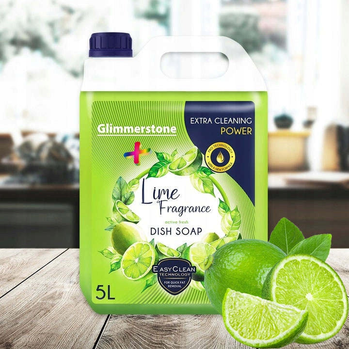 LIQUID DISHWASHING GEL LIME PLUS 5L BEST4TECH Manufacturer code 593