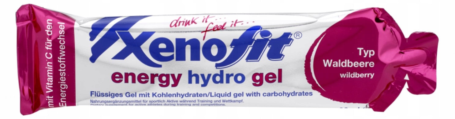 LIQUID ENERGY GEL XENOFIT ENERGY HYDRO GEL BERRY - FOREST FRUIT 60 ml Expiration date not specified