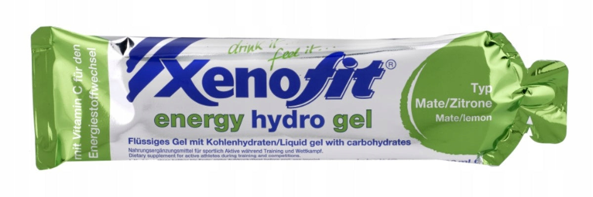 LIQUID ENERGY GEL XENOFIT ENERGY HYDRO GEL LEMON AND MATCHA 60 ml Expiration date not specified