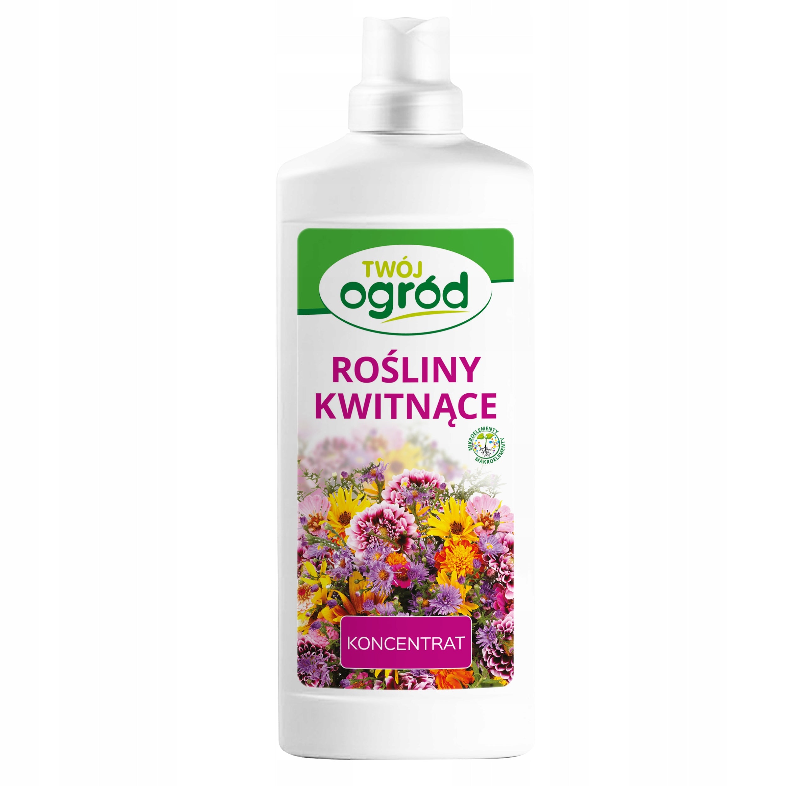 LIQUID FERTILIZER FOR FLOWERS OF FLOWERING PLANTS GARDEN BALCONY 900ml Packaging status original