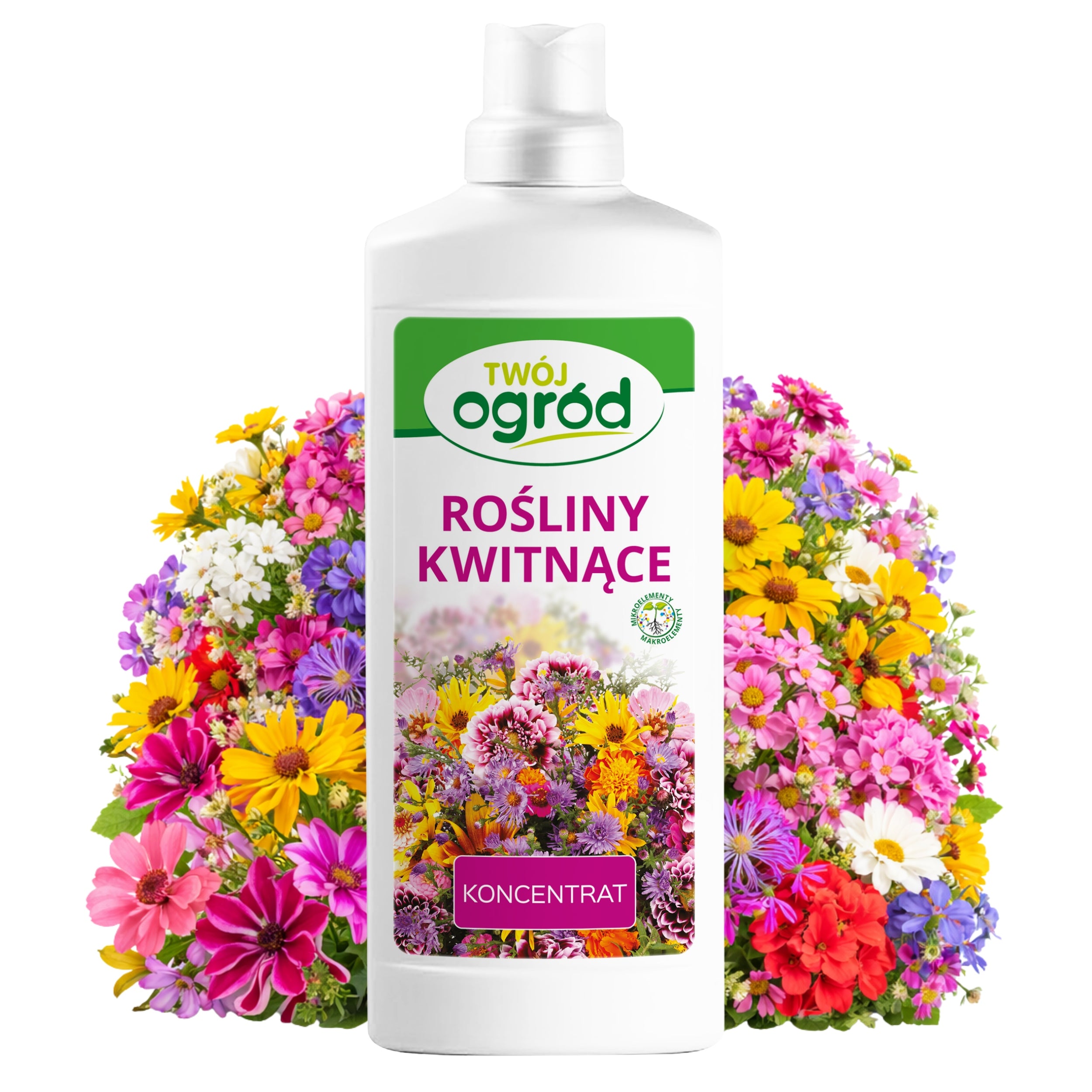 LIQUID FERTILIZER FOR FLOWERS OF FLOWERING PLANTS GARDEN BALCONY 900ml