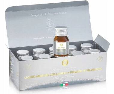 LIQUID MARINE COLLAGEN WITH HYALURON MANGO flavor 10x30ml The Collagen Company