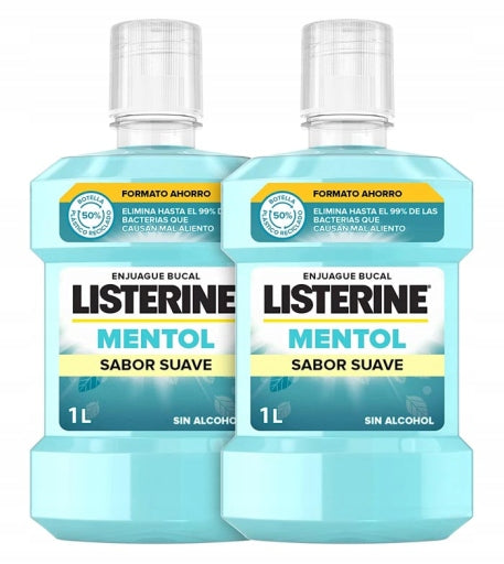 Mundwasser Listerine Zero 0 %, 2 x 1000 ml 