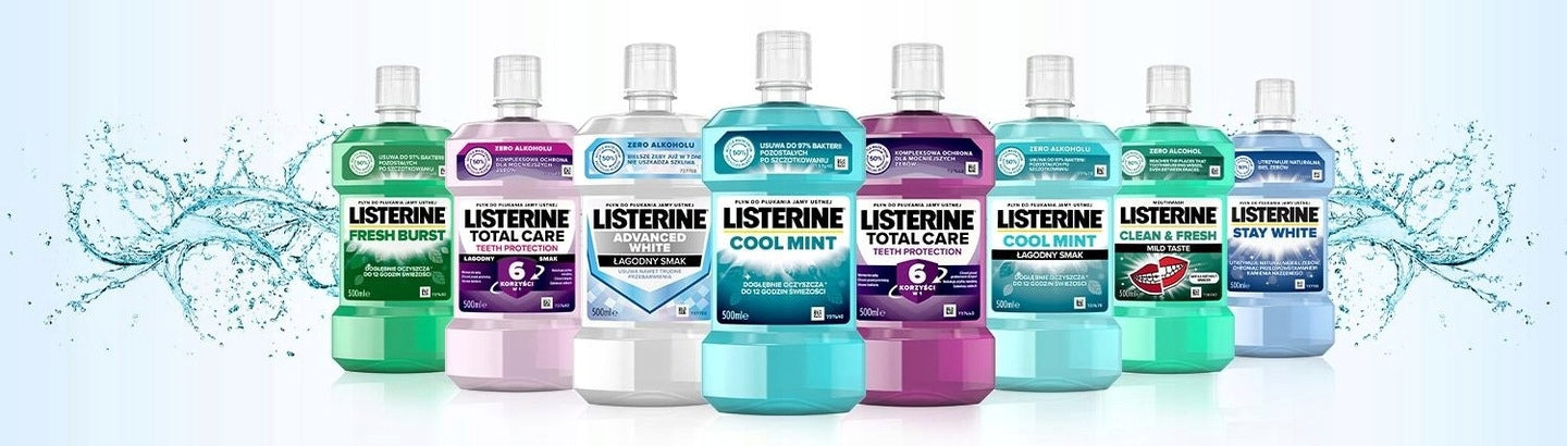 Mundwasser mit Beerengeschmack LISTERINE Smart Rinse, 250 ml 