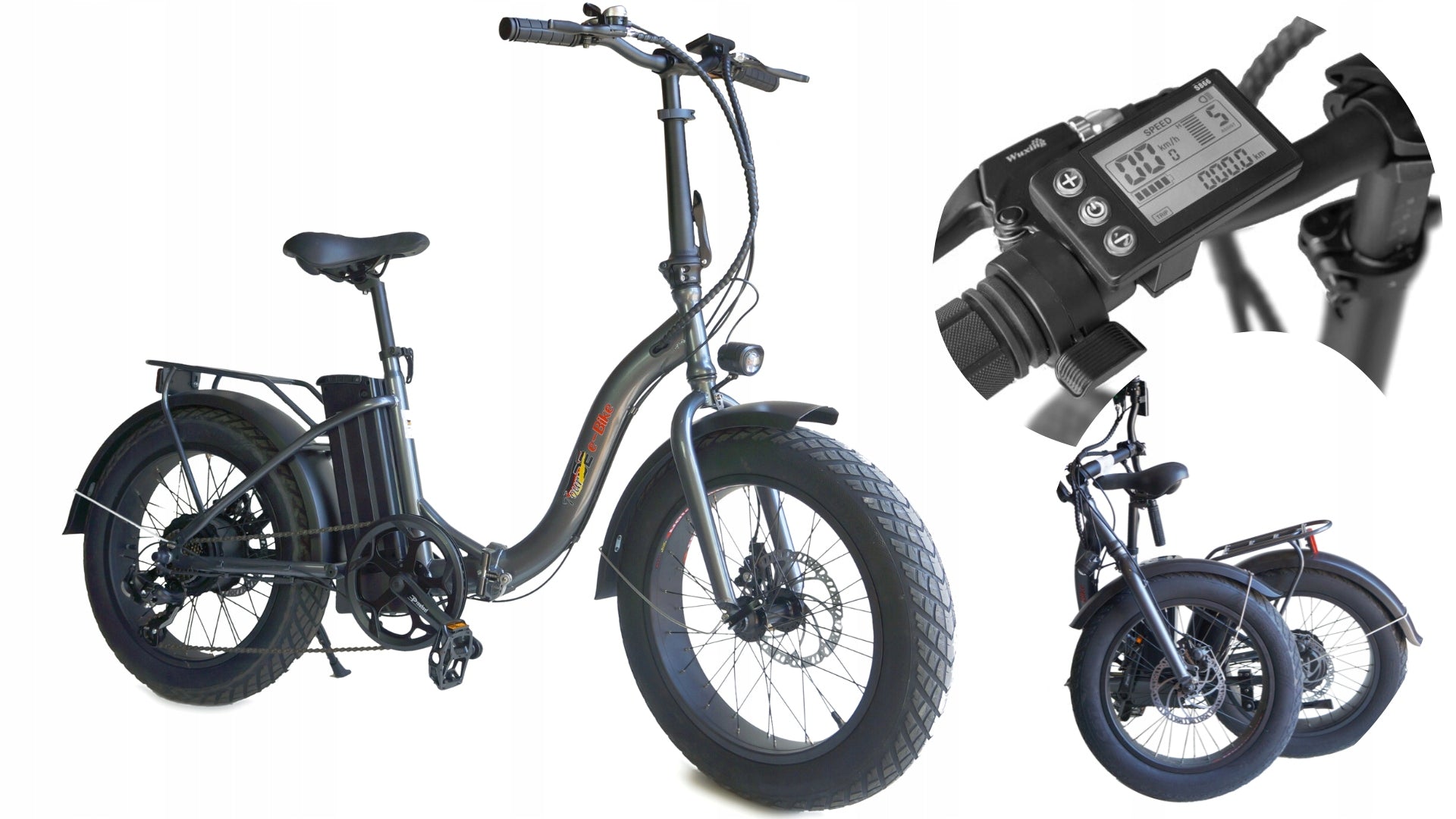 LITHIUM-ION 500W 48V FOLDING ELECTRIC MOPED