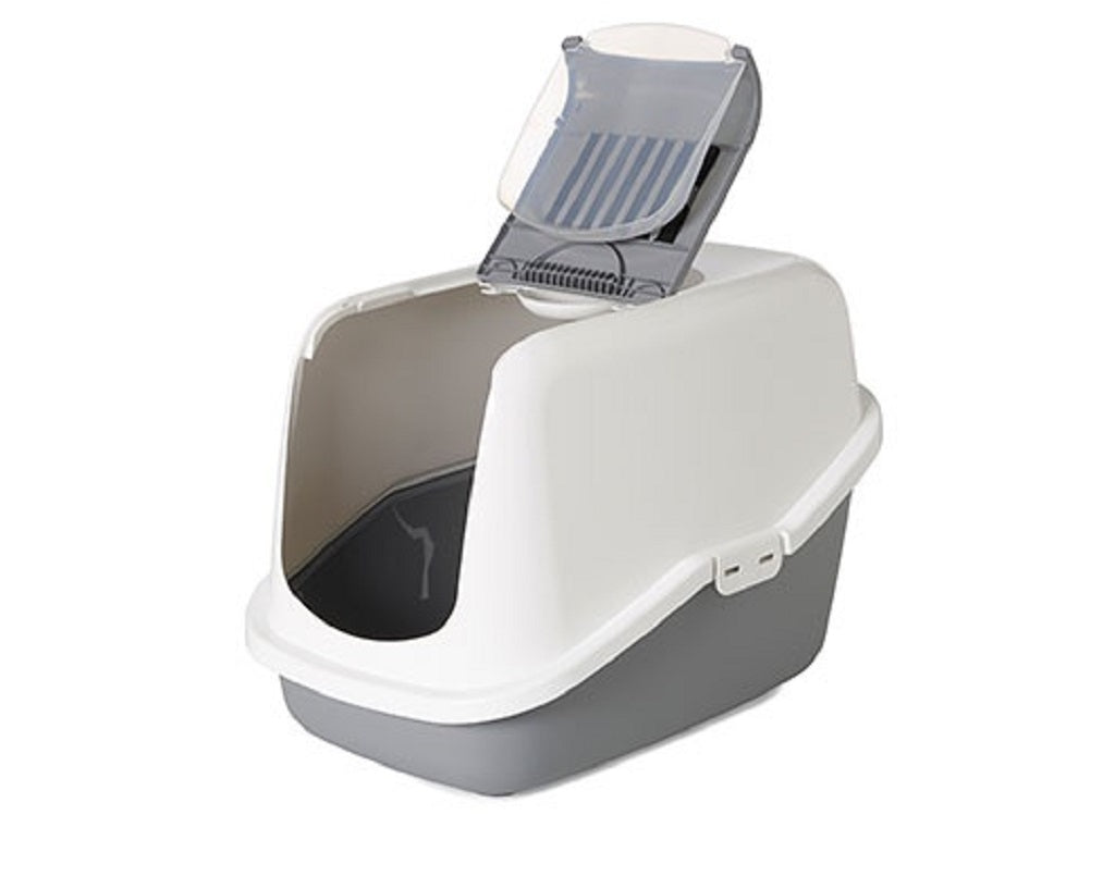 LITTER BOX CAT TOILET CAT SAVICs INDOOR Cuvette Nestor grey Manufacturer code 5411388022716