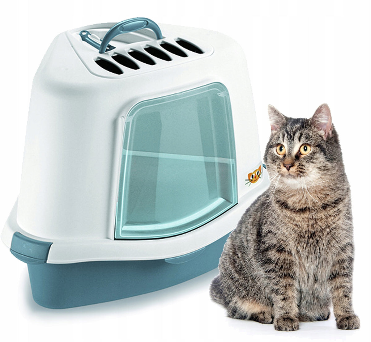 LITTER BOX INDOOR CORNER TOILET FOR CAT FOR LITTER