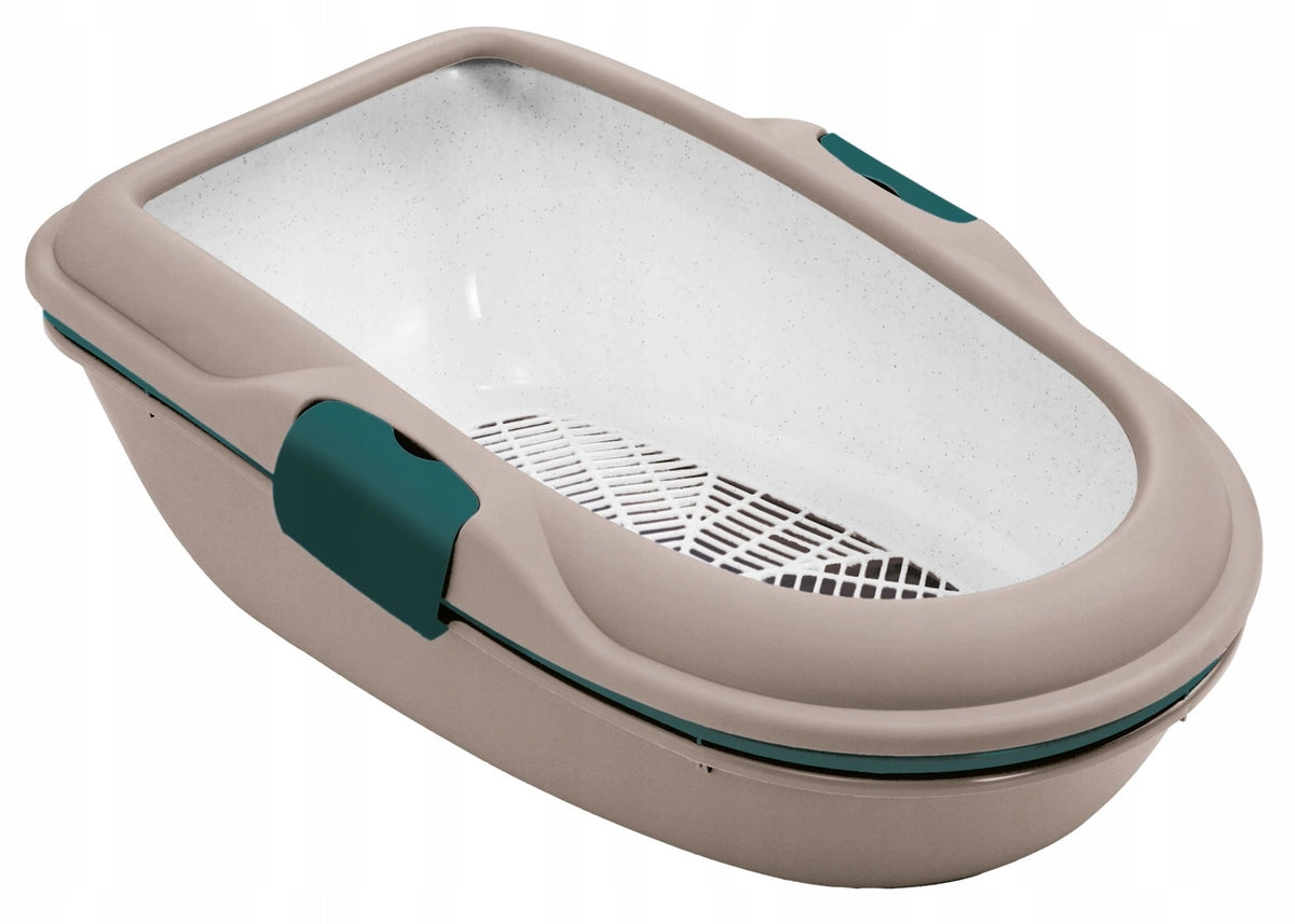 LITTER BOX SCREENING CAT TOILET FOR LITTER Color multicolor