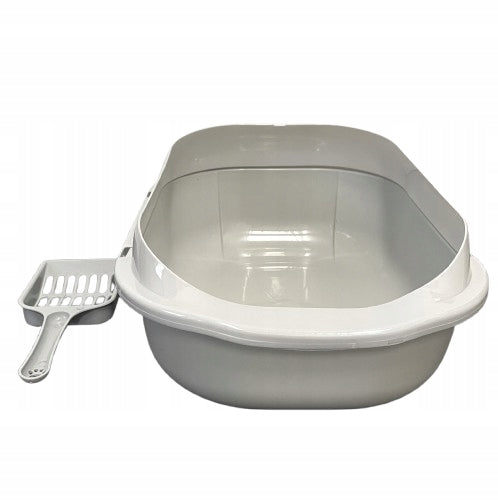 LITTER BOX open for cat for litter + SPATULA (F099) Model F099