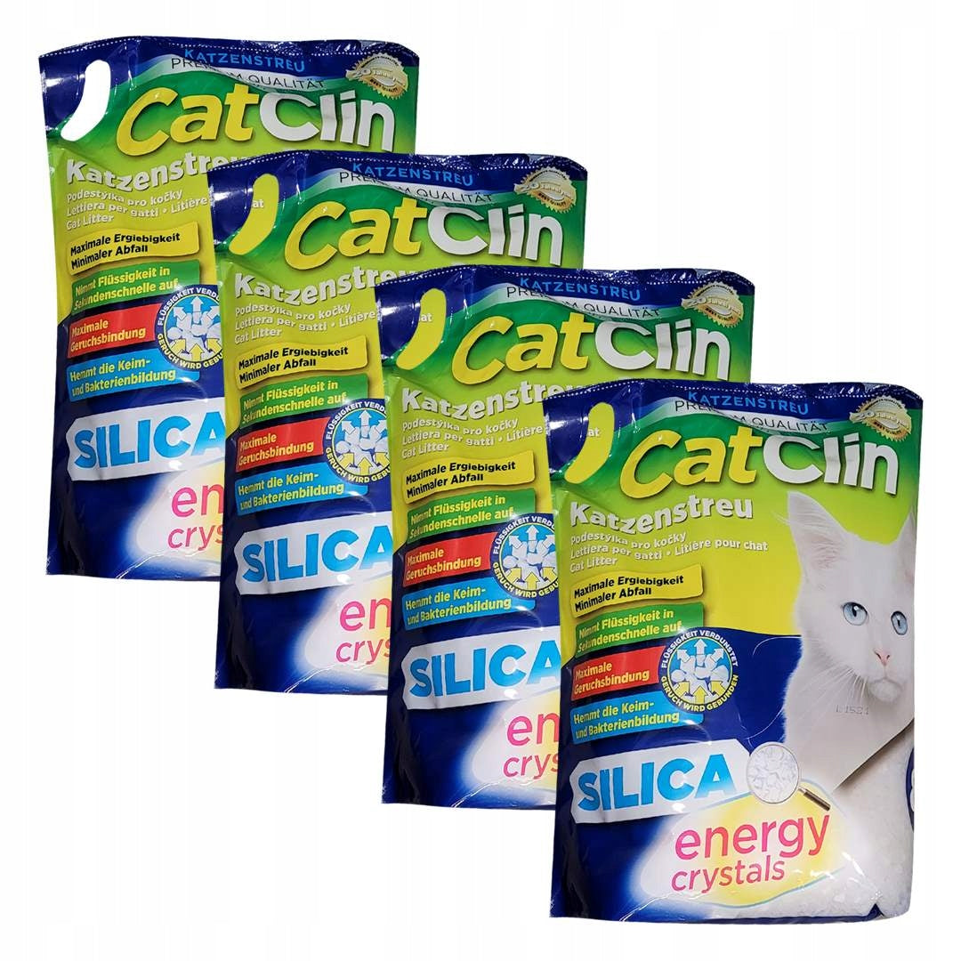 LITTER SILICONE CATCLIN 4 x 8L