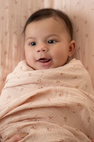 LITTLE DUTCH Swaddle muslin blanket 120x120 cm Pure Blossom Manufacturer code TE51955038