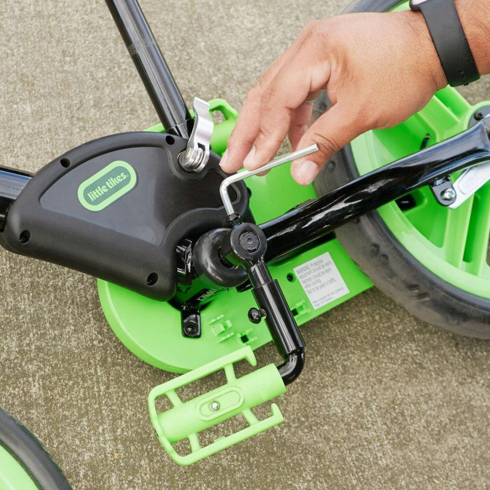 LITTLE TIKES BALANCE balance bike pedals 2in1 green Frame steel