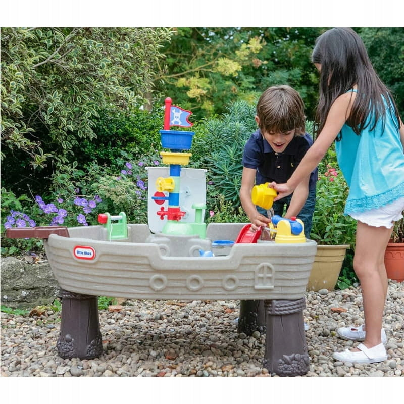 LITTLE TIKES SANDBOX GARDEN WATER TABLE PIRATE SHIP TO PLAY WITH Set elements Stół do wody