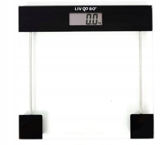 LIV& & BO LBPWE 180 A2 Stylish Bathroom Scale Glass LCD up to 180 kg