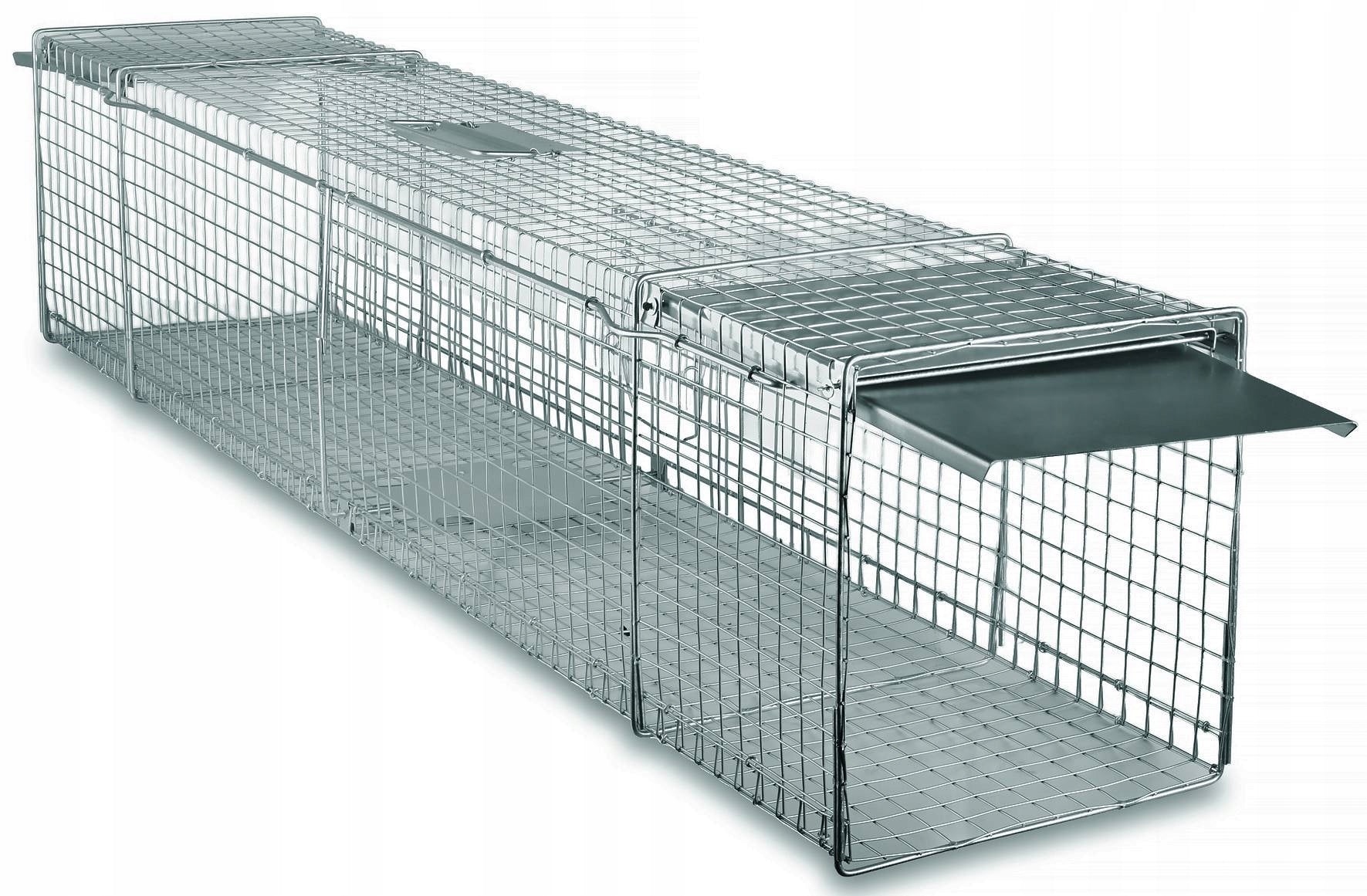 LIVE TRAP FOR FOXES, MARTENS, RACCOONS, AND OTHER ANIMALS 122x29x31cm Poland Manufacturer code S.122.29.31.2