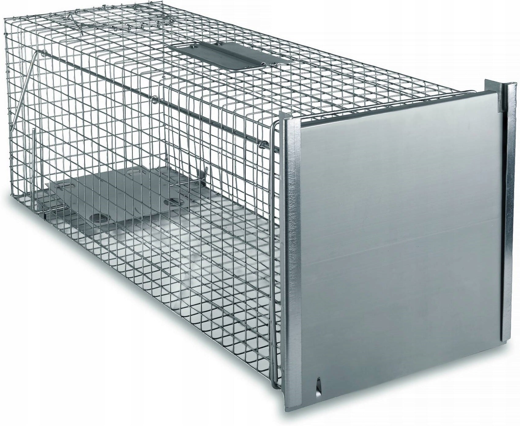 LIVE TRAP FOR FOXES, MARTENS, SHEDS, CATS, 80x29x31cm PL LARGE TRAP EAN (GTIN) 5903317649328