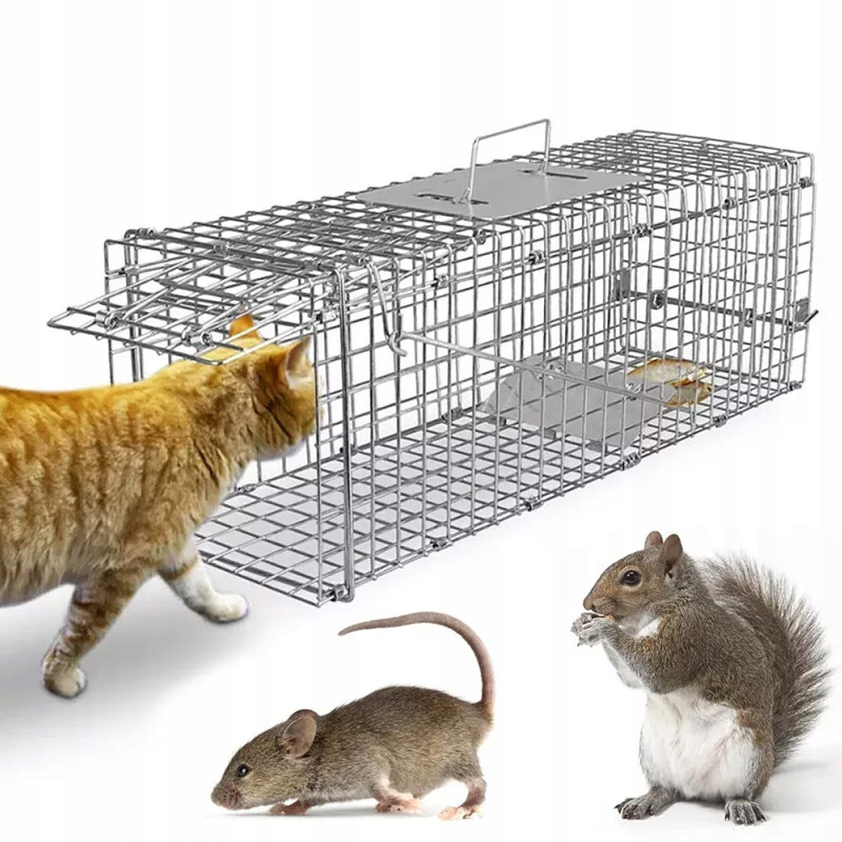 LIVETRAP TRAP FOR MARTEN FOXES CATS RACCOONS AND OTHERS - STRONG, LARGE, THICK WIRE Brand no brand