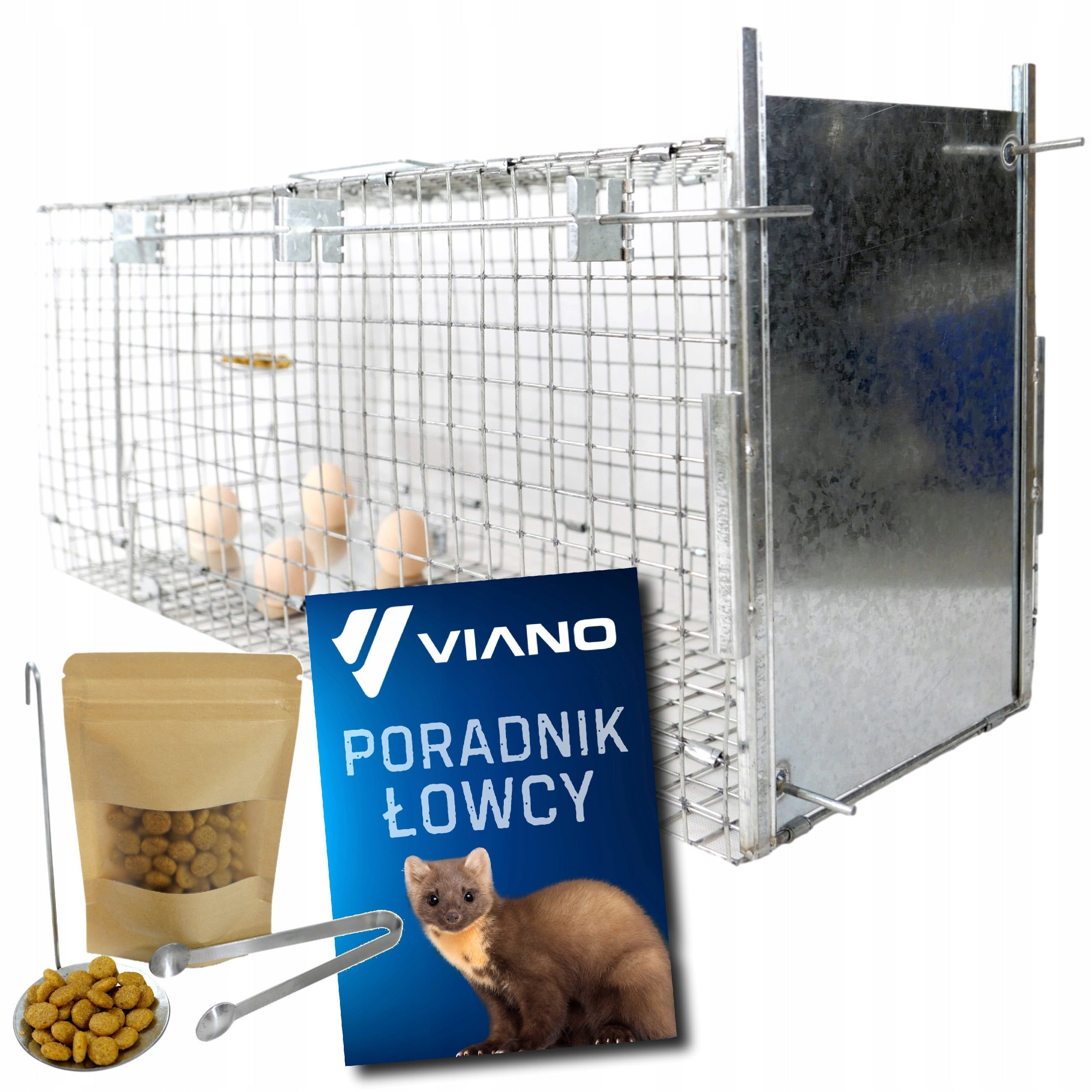 LIVETRAP TRAP FOR MARTENS RATS WEASEL MINK COWARDS GRACE PAW VIANO P2